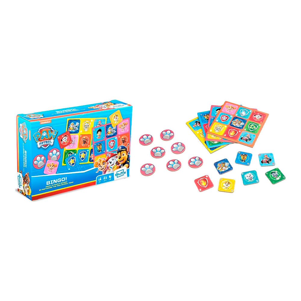 Juego de mesa: BINGO Patrulla Canina Frikartes