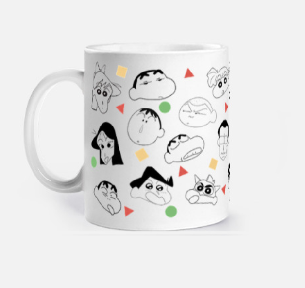 Taza Shin-Chan: Efercito Kafucabe ☕ Frikartes