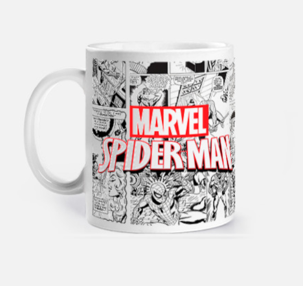 Taza Spiderman: ¡Tu Café con Sentido Arácnido! Frikartes