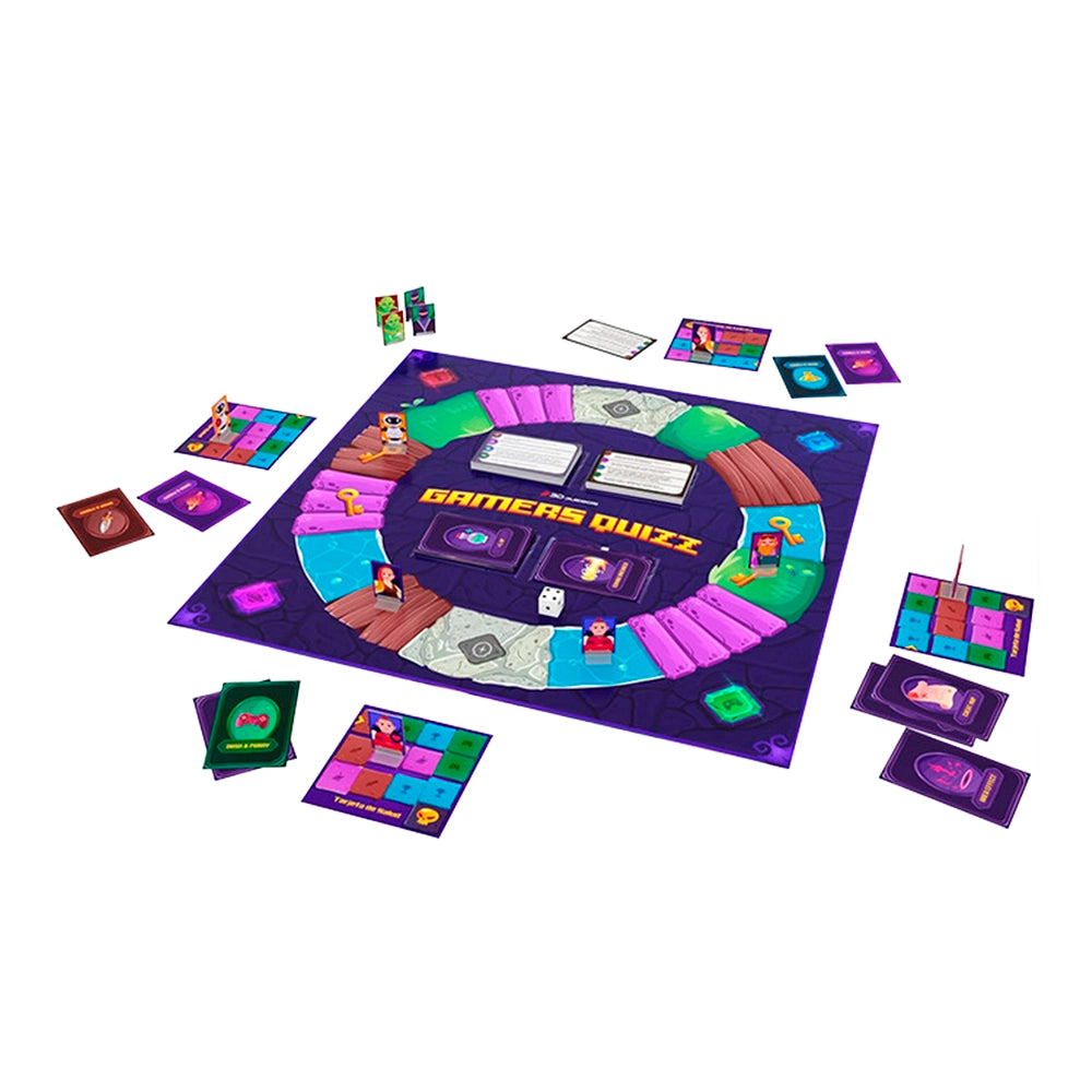 Juego De Mesa Gamers Quizz Frikartes