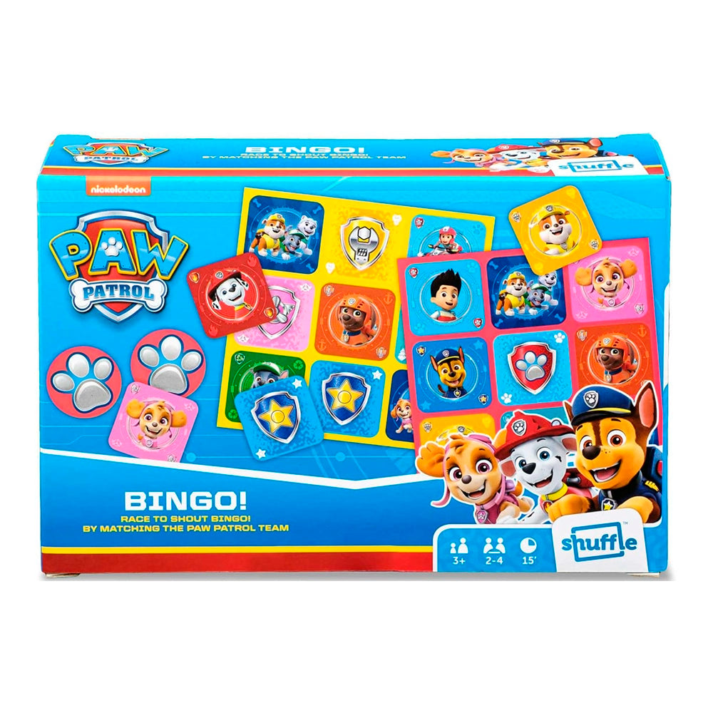 Juego de mesa: BINGO Patrulla Canina Frikartes