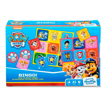 Juego de mesa: BINGO Patrulla Canina Frikartes