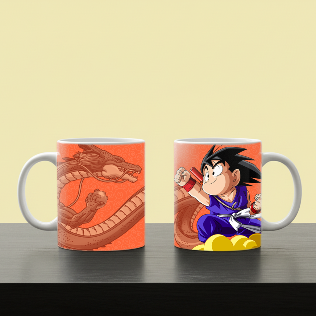 Taza Dragon Ball Origins: Goku & Shenron